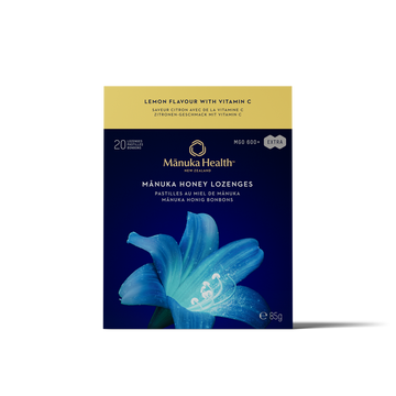Mānuka Honey Lozenges Lemon with Vitamin C