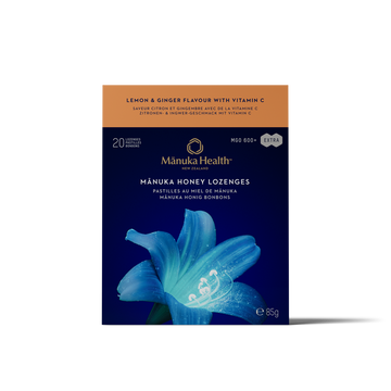 Mānuka Honey Lozenges Lemon & Ginger with Vitamin C