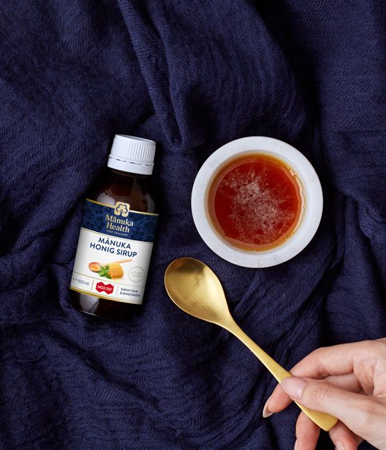 Manuka Health - Manuka Honig Sirup MGO 250+ Flasche vorne