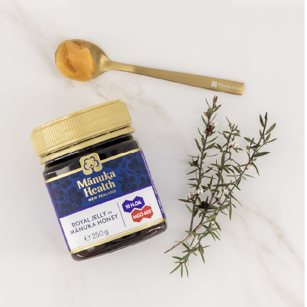 Mānuka Honig MGO400+ mit Gelée Royal