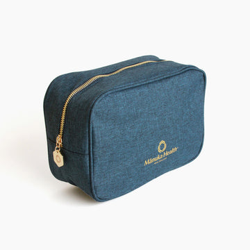 Linen Cosmetic Bag