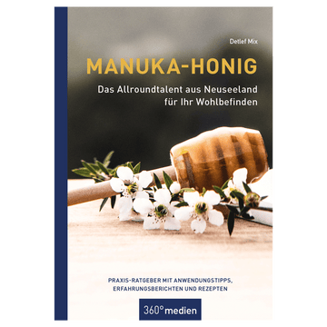 Manuka Honig Ratgeber Buch - Vorderseite