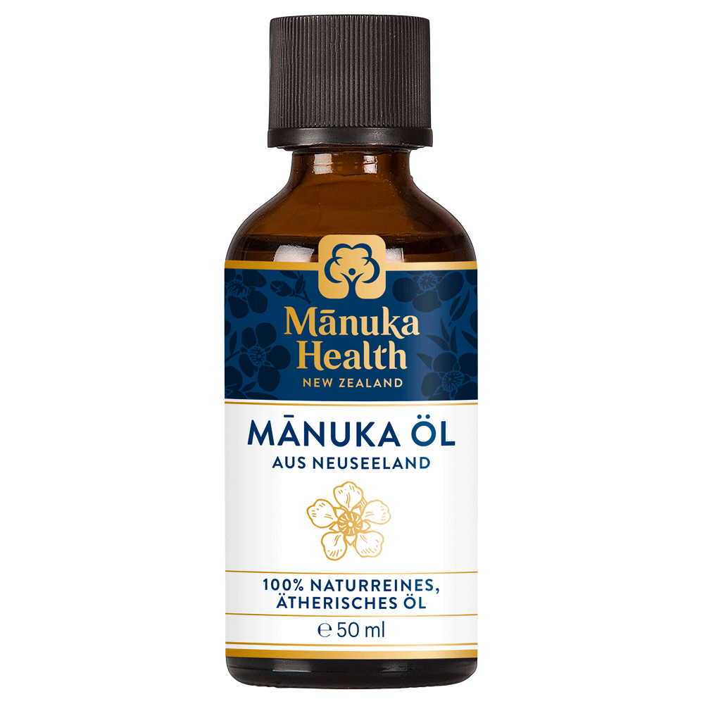 Manuka Health - Manukaöl ätherisch 50ml Flasche vorne