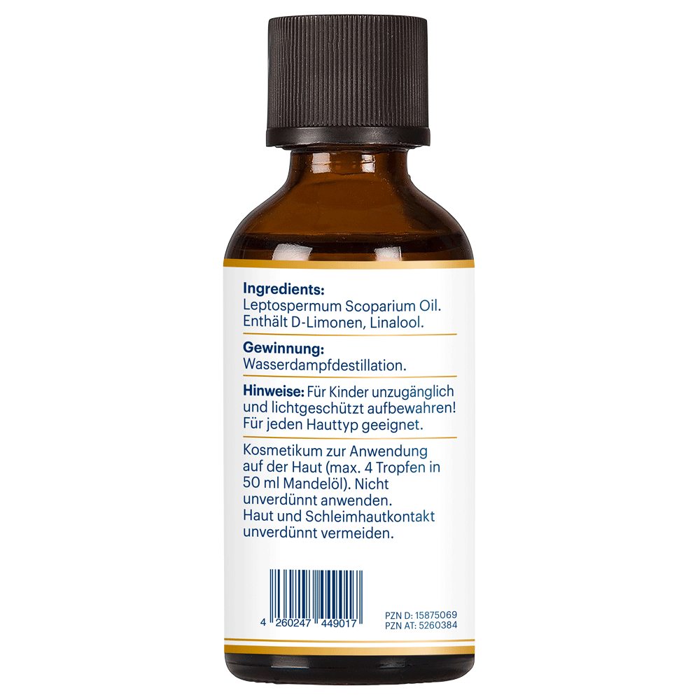 Manuka Health - Manukaöl ätherisch 50ml Flasche rechts