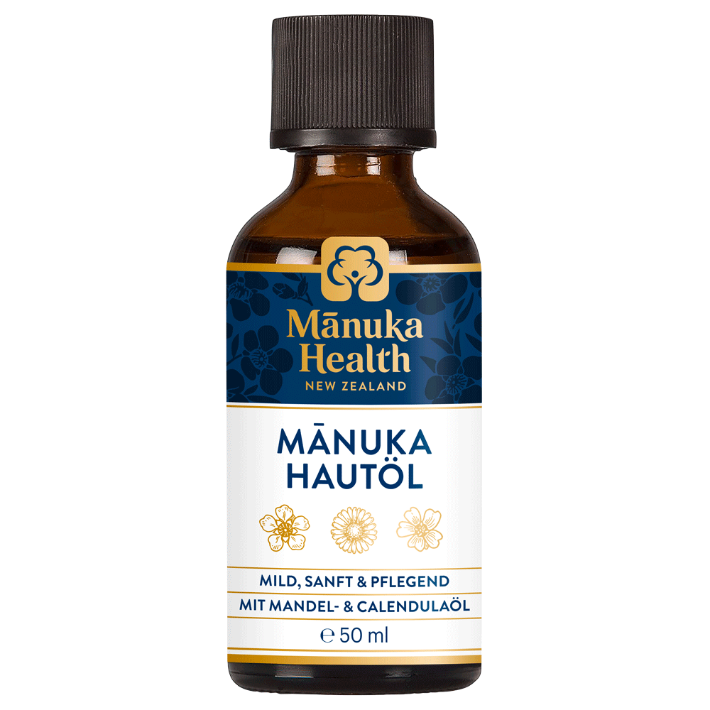 Manuka Health - Mildes Manukaöl Flasche vorne