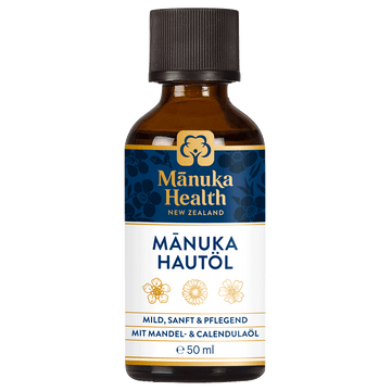 Manuka Health - Mildes Manukaöl Flasche vorne