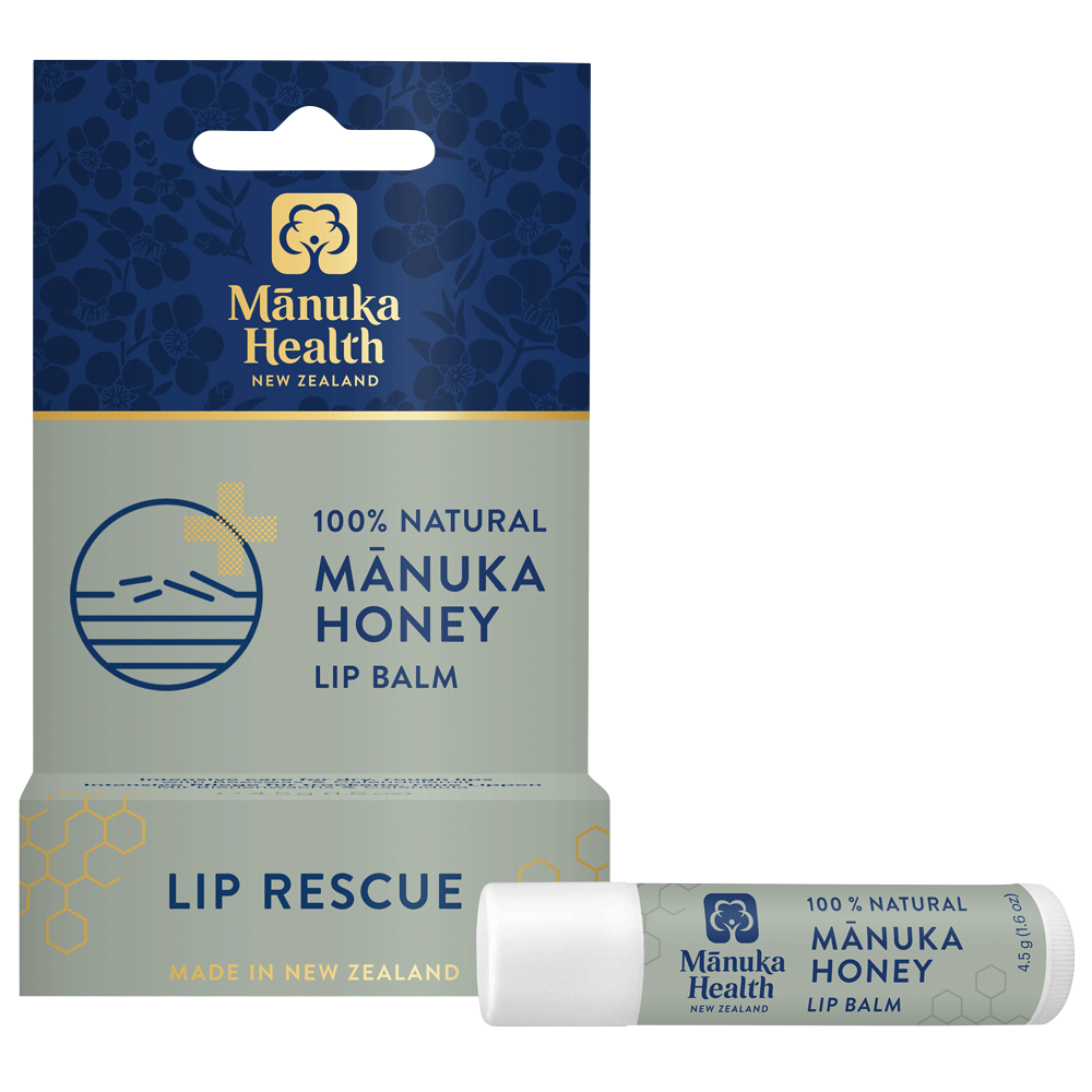 Manuka Health - Manuka Lippenbalsam Karton Stift vorne