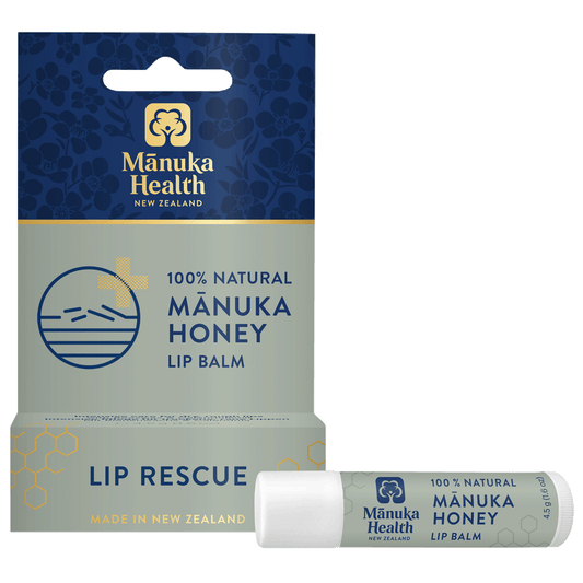 Manuka Health - Manuka Lippenbalsam Karton Stift vorne