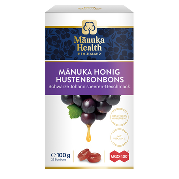 Mānuka Honey & Blackcurrant Lozenges