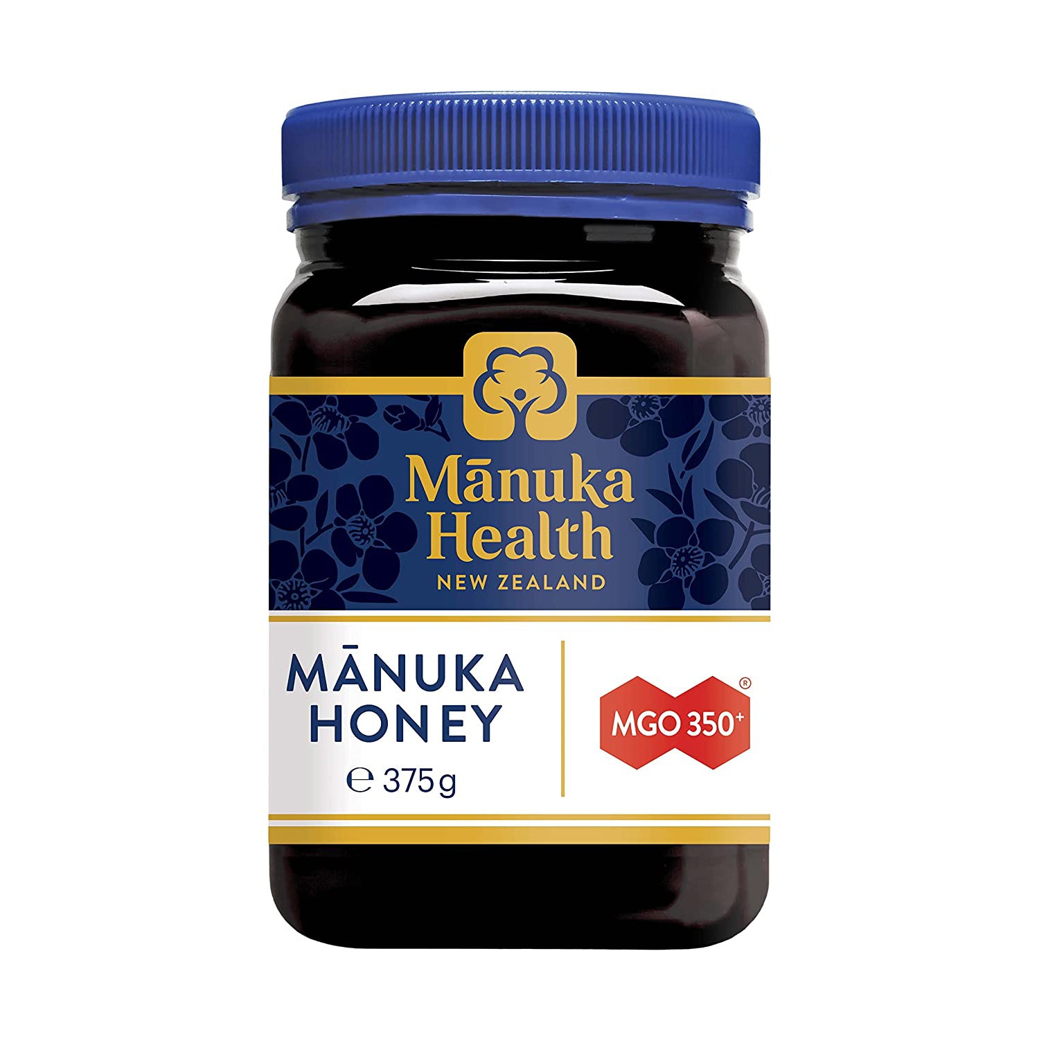 Manuka Health - Manuka Honig MGO 350+, 375g Honigglas vorne
