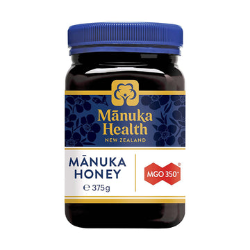 Manuka Health - Manuka Honig MGO 350+, 375g Honigglas vorne