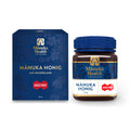 Manuka Health - Manuka Honig MGO 850+, 250g Honigglas und Karton vorne